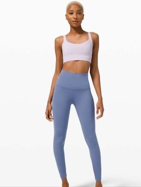 Lululemon Free to Be Long-Line Bra Wild *Light Support, A/B Cups - Lavender Dew